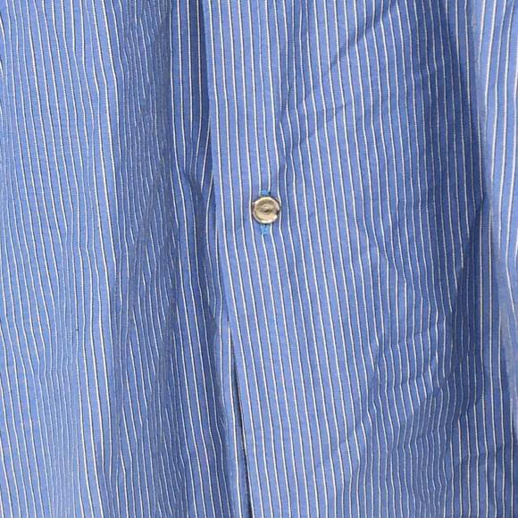 Ben Sherman long sleeve button up blue shirt XL - Picture 2 of 8